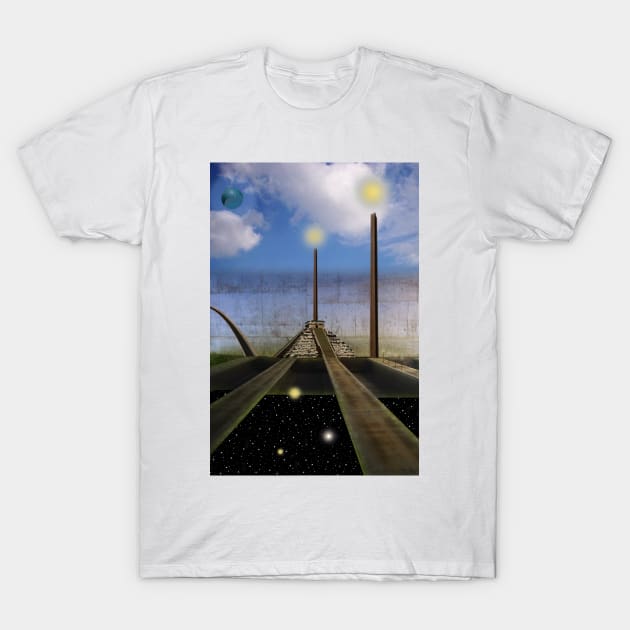 Pyramid Towers Relocated T-Shirt by dennye